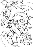 冰河時代 在線著色